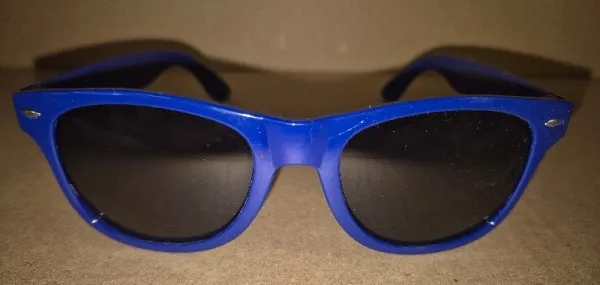 Blau Sonnenbrille